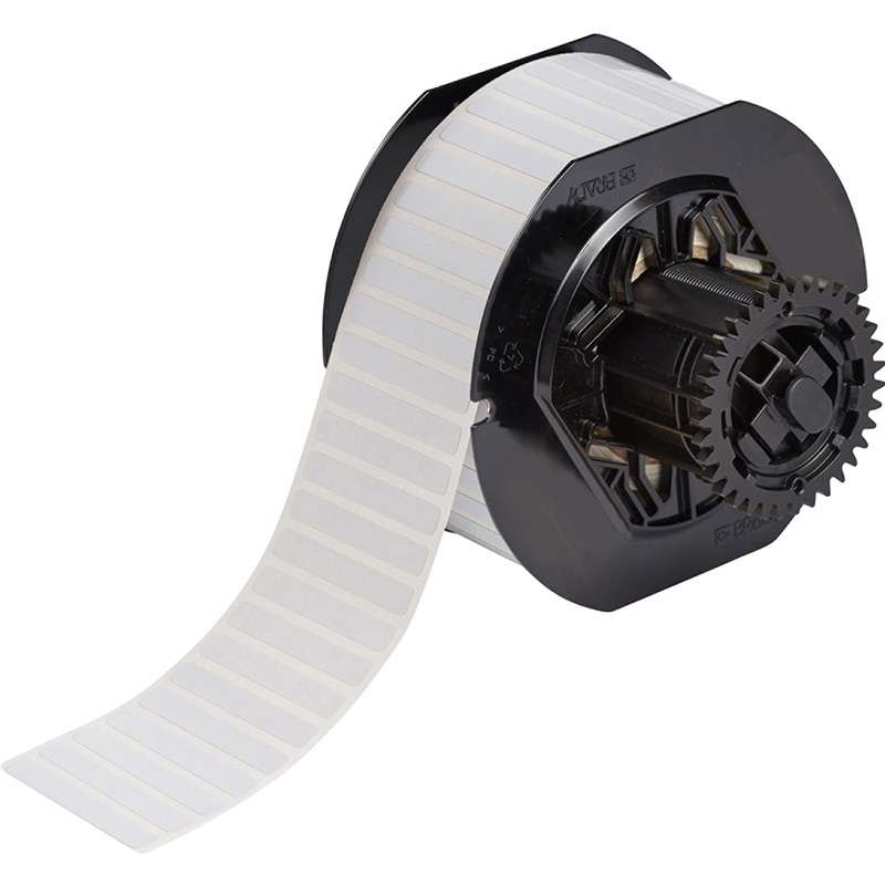 Electrostatic Dissipative Labels, Low Profile, B768, 0.25" x 1.75" 5000 per Cartridge